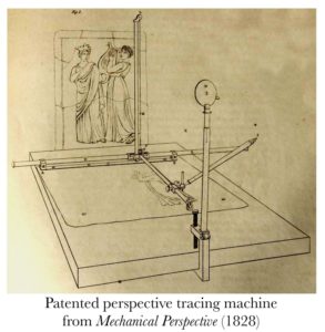 Patented perspective tracing machine