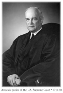 Burton Associate Justice U.S. Supreme Court