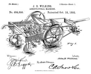 Agricultural Machine Patent